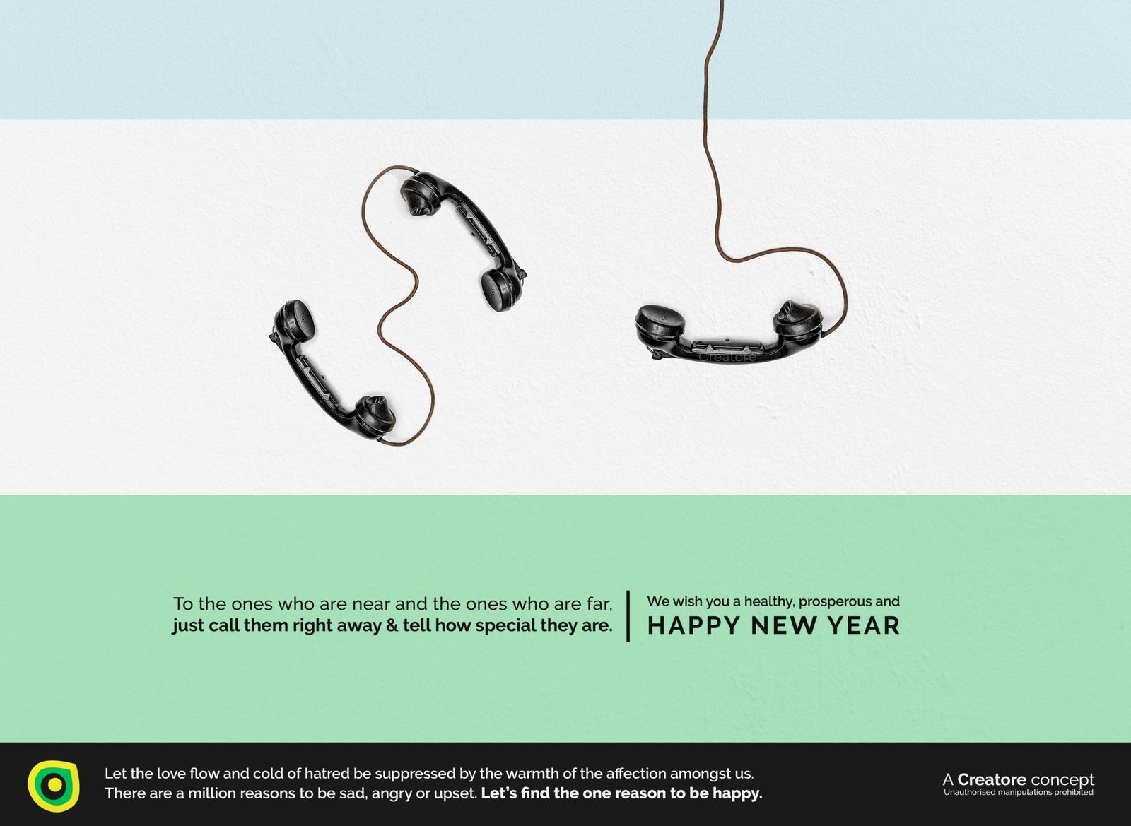 Creative Advertising and Marketing Agency New Year Greeting