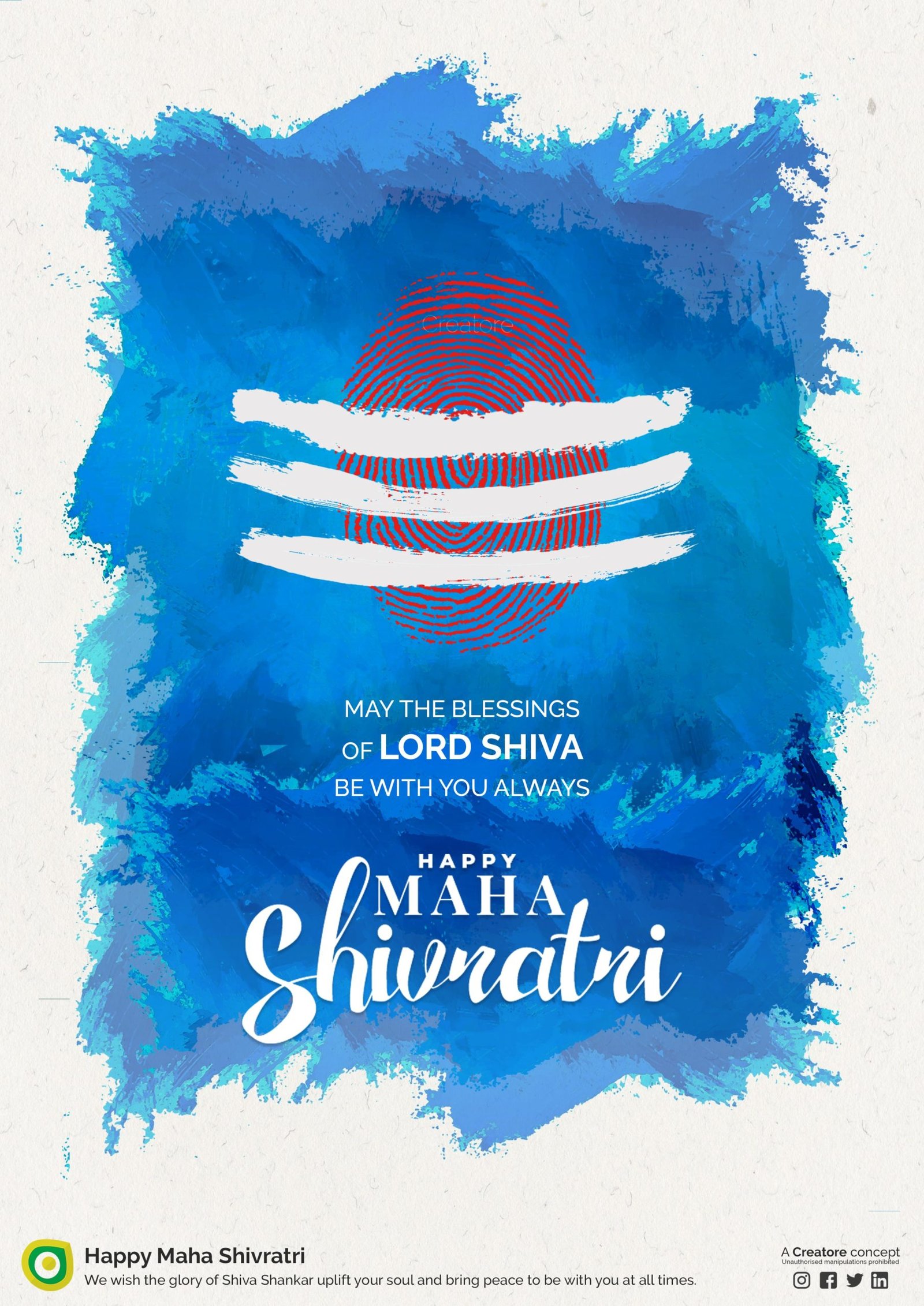 Creative Advertising and Marketing Agency Shivratri Corporate Greeting